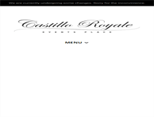 Tablet Screenshot of castilloroyale.com